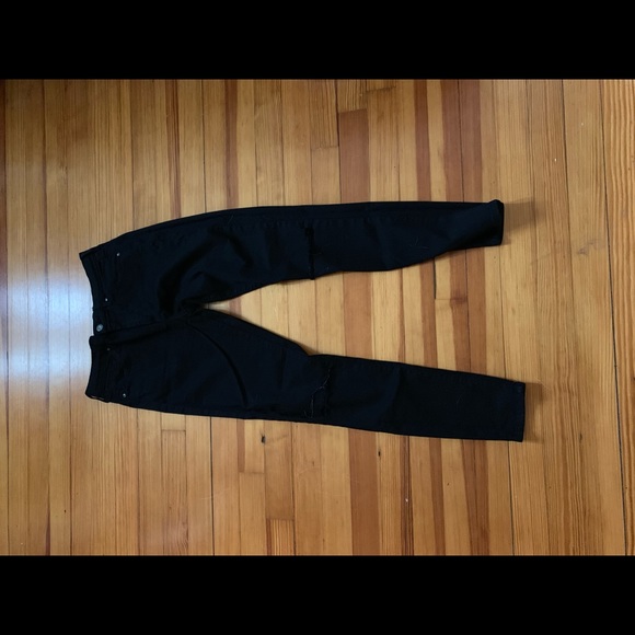 Topshop Moto Leigh Ripped Skinny Jeans - Picture 4 of 7